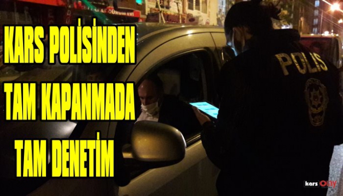 Kars Polisinden Tam Denetim