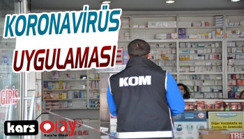 Kars Polisinin Koronavirüs Denetimleri Devam Ediyor