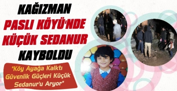 Kars'ta 9 Yaşındaki Sedanur Kayboldu!