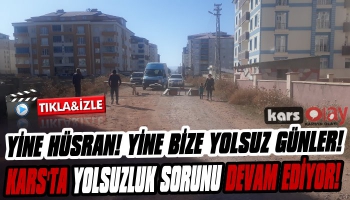 Kars'ta Aileler Yol Kapama Eylemi Yaptılar!