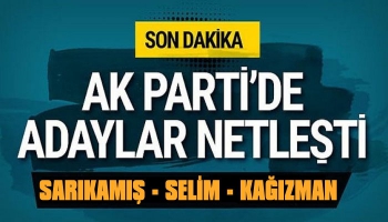 Kars'ta AK Parti'nin Belediye Başkan Adayları Netleşmeye Başladı