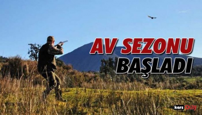 Kars'ta Av Sezonu Başladı!