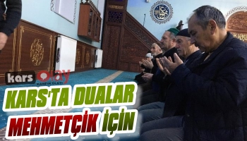 Kars'ta Camilerde Mehmetçik İçin Dua Edildi