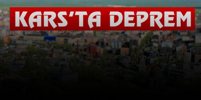 Kars'ta Deprem, Kars 4.1 ile Sallandı!
