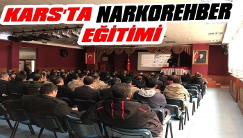 Kars'ta Emniyet'ten Narkorehber Eğitimi