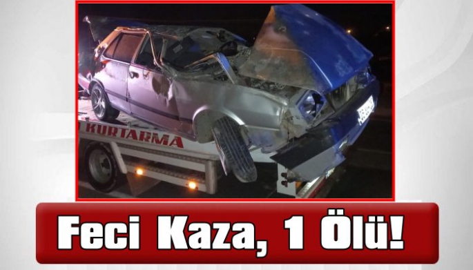 Kars'ta Feci Kaza, 1 Ölü!