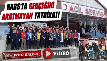 Kars'ta Gerçeğini Aratmayan Tatbikat!