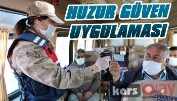 Kars'ta Huzur Güven Uygulaması