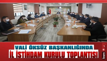 Kars'ta İl İstihdam Kurulu Toplantısı