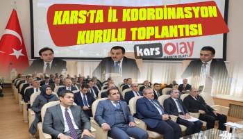 Kars'ta İl Koordinasyon Toplantısı 