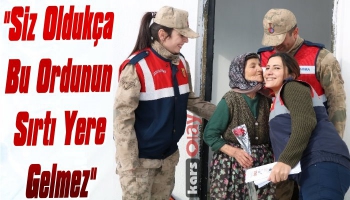 Kars'ta Jandarma Dünya Kadınlar Gününü Kutladı