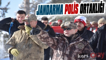 Kars'ta Jandarma Polis Ortaklığı