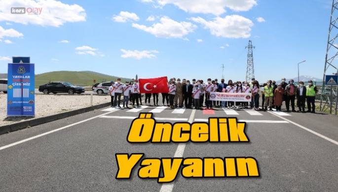 Kars'ta, Jandarma Yaya Önceliğine Dikkat Çekiyor