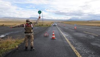 Kars'ta Jandarmadan Özel Trafik Denetimi