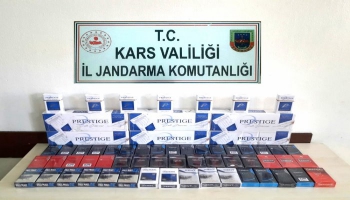 Kars'ta Kaçak Sigara Operasyonu