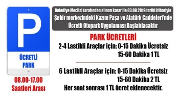 Kars'ta Kazımpaşa ve Atatürk Caddeleri Ücretli Oluyor
