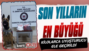 Kars'ta Kilolarca Uyuşturucu Ele Geçirildi