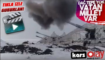 Kars'ta Kış-2019 Tatbikatı Devam Ediyor