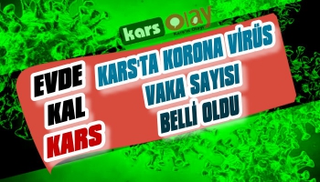 Kars'ta Korona Virüs Vaka Sayısı Belli Oldu...