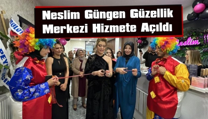 Kars’ta Neslim Güngen Güzellik Merkezi  Hizmete Açıldı