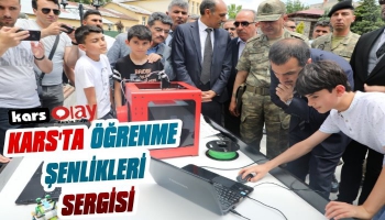 Kars'ta 'Öğrenme Şenlikleri' Sergisi