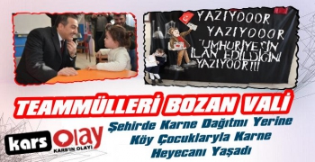 Kars'ta Okullar Yarıyıl Tatiline Girdi