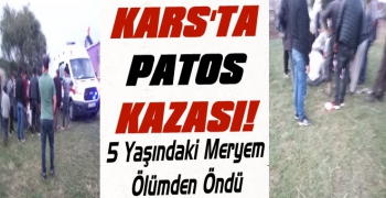 Kars'ta Patos Kazası: 5 Yaşındaki Çocuk Ölümden Döndü