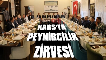 Kars'ta Peynir Üreticileriyle Zirve