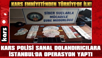 Kars'ta Sanal Dolandırıcılık Çetesine Operasyon