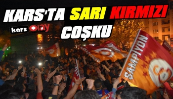 Kars'ta Sarı Kırmızı Coşku