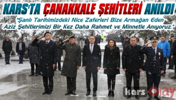 Kars'ta Şehitler Dualarla Anıldı