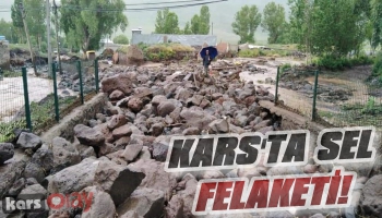 Kars'ta Sel Felaketi