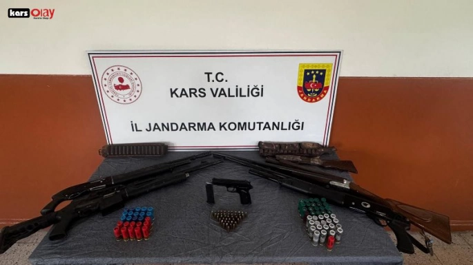 Kars'ta, Silah Kaçakçılarına Jandarma Darbesi!