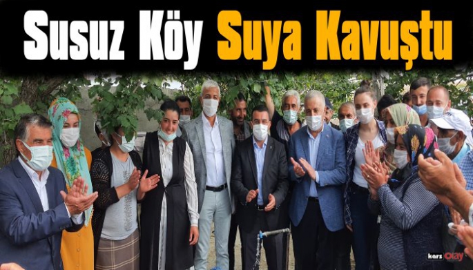 Kars'ta Susuz Köy Suya Kavuştu!