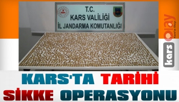 Kars'ta Tarihi Sikke Operasyonu