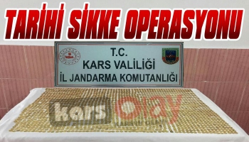 Kars'ta Tarihi Sikke Operasyonu: 4 Gözaltı