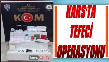 Kars'ta Tefeci Operasyonu: 6 Gözaltı
