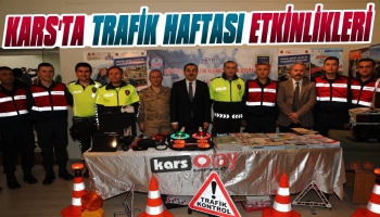 Kars'ta Trafik Haftası Etkinlikleri