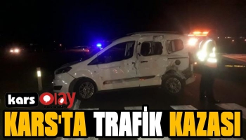 Kars'ta Trafik Kazası