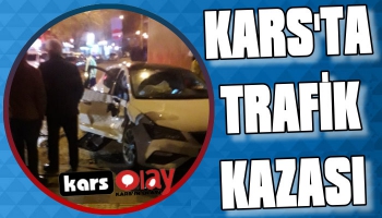 Kars’ta Trafik Kazası