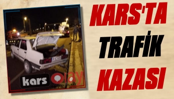 Kars'ta Trafik Kazası