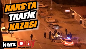 Kars'ta Trafik Kazası