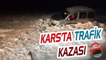 Kars'ta Trafik Kazası