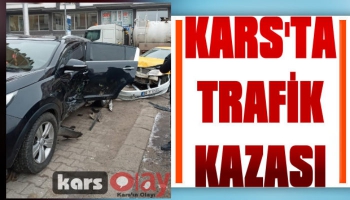 Kars'ta Trafik Kazası