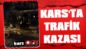 Kars'ta Trafik Kazası