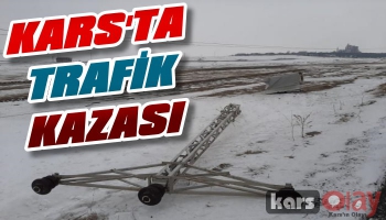 Kars'ta Trafik Kazası