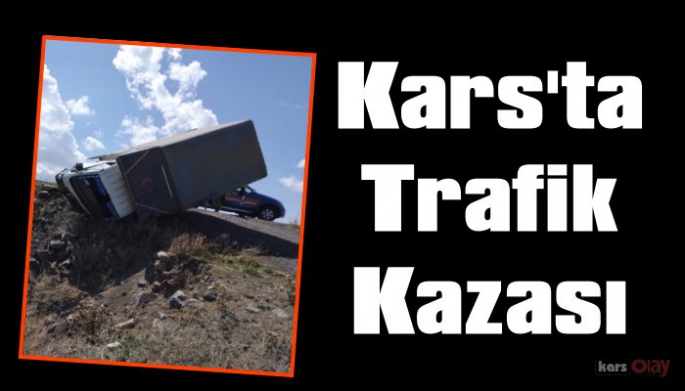 Kars'ta Trafik Kazası 3 Yaralı