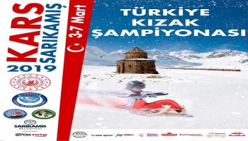 Türkiye Kızak Şampiyonası Kars'ta Yapılacak