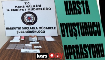 Kars’ta Uyuşturucu Operasyonu