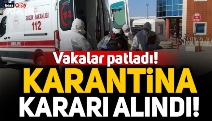 Kars'ta Vakalar Patladı, İki Köye Daha Giriş Çıkışlar Yasaklandı!